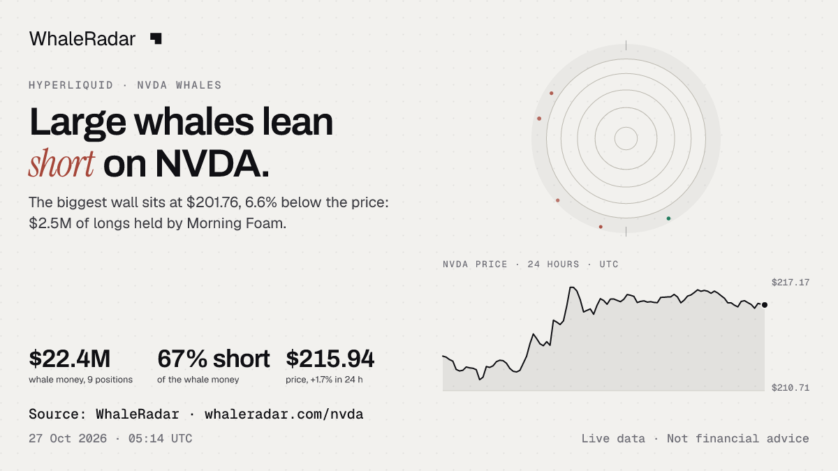 NVDA 레이더와 24시간 가격, 기사에 바로 쓸 수 있습니다.
