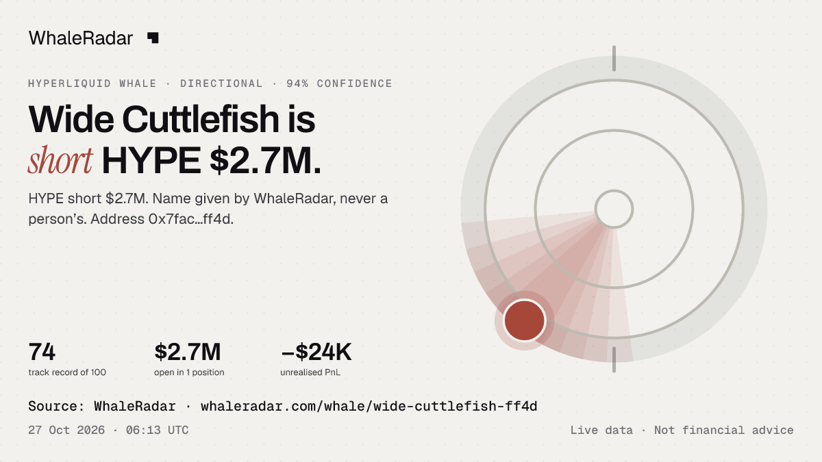 Wide Cuttlefish: 글리프, 트랙 레코드, 가장 큰 포지션, 기사에 바로 쓸 수 있습니다.